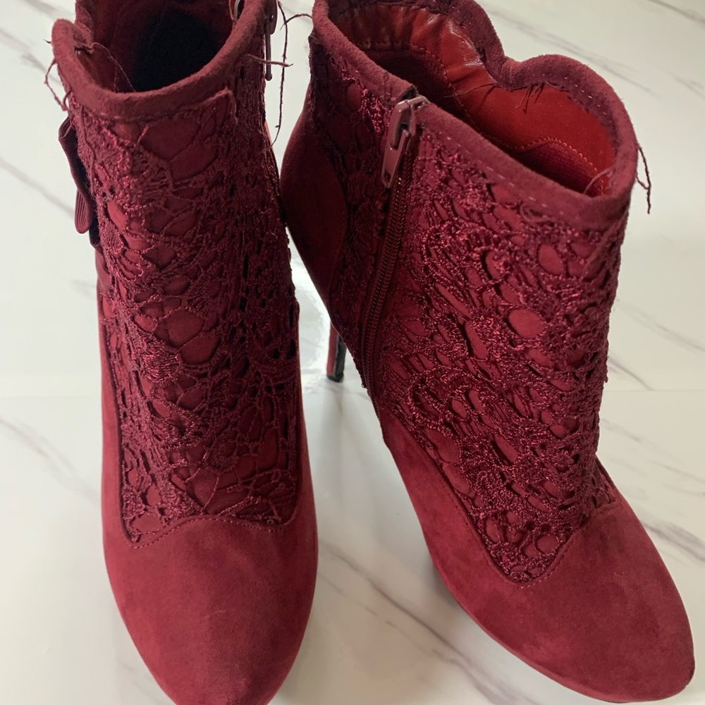 Cherry Bomb Booties 🍒